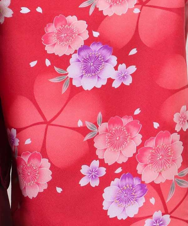 卒業式袴レンタル | 薄紅と紅ぼかし桜