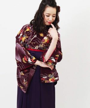 卒業式袴(アンティーク) | 紫紺デモクラシー