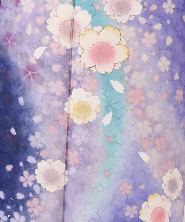 振袖レンタル | 紫色 桜