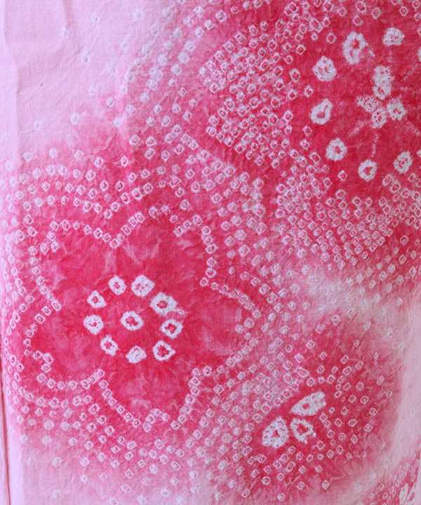 浴衣レンタル | ピンクの絞り調 桜