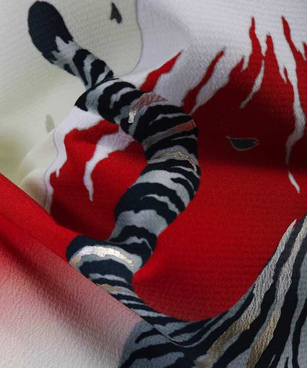 男性用 羽織袴レンタル | ライトクリームの白虎羽織