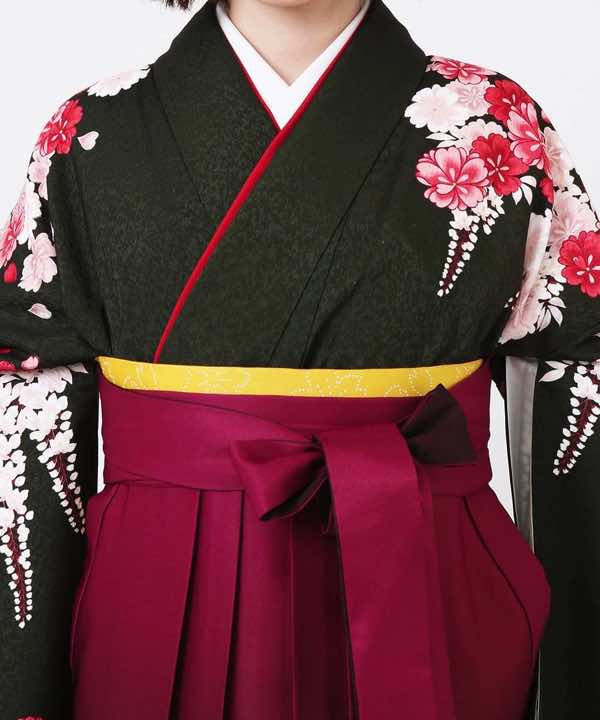 卒業式袴レンタル | 夜の藤と桜舞