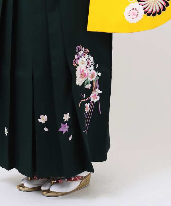 卒業式袴レンタル | 向日葵色と花尽くし