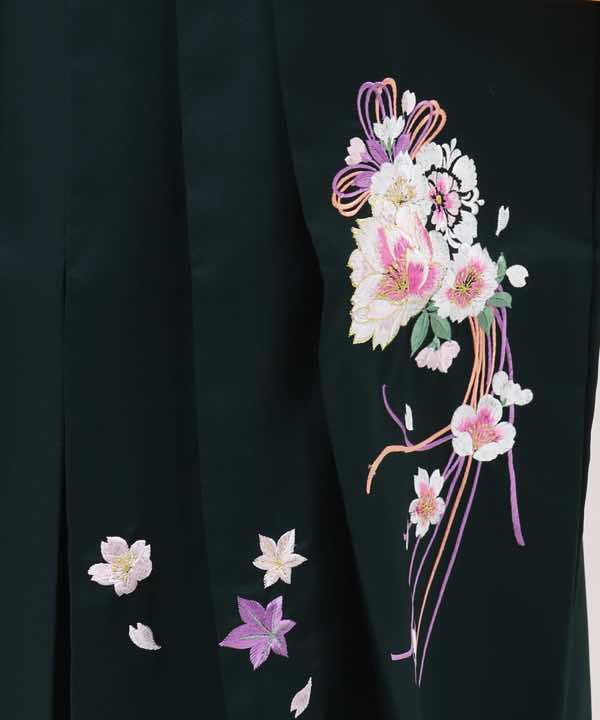 卒業式袴レンタル | 向日葵色と花尽くし