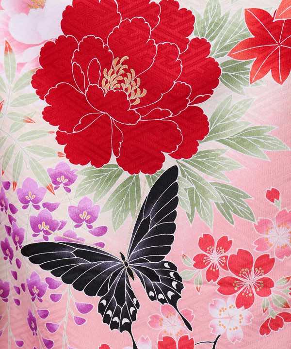卒業式袴レンタル | 蝶と四季花
