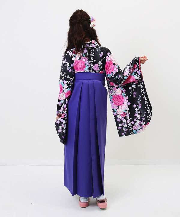 卒業式袴レンタル | 夜花に薄紫
