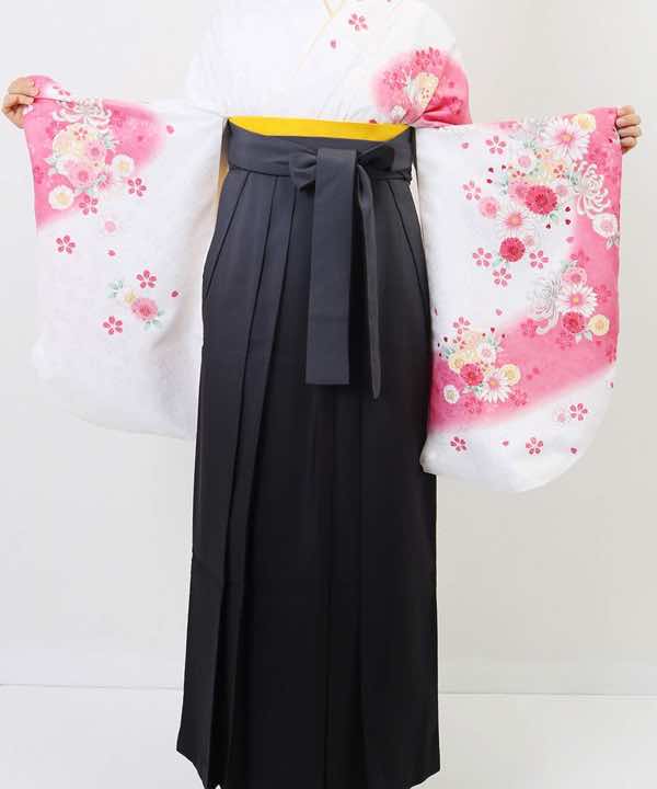卒業式袴レンタル | ぼかしピンクの春コーデ