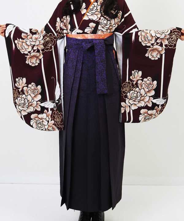 卒業式袴レンタル | 牡丹と蝶のセピア