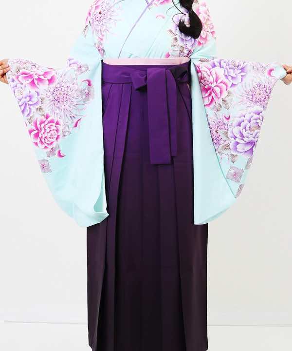 卒業式袴レンタル | 牡丹と菊の空模様