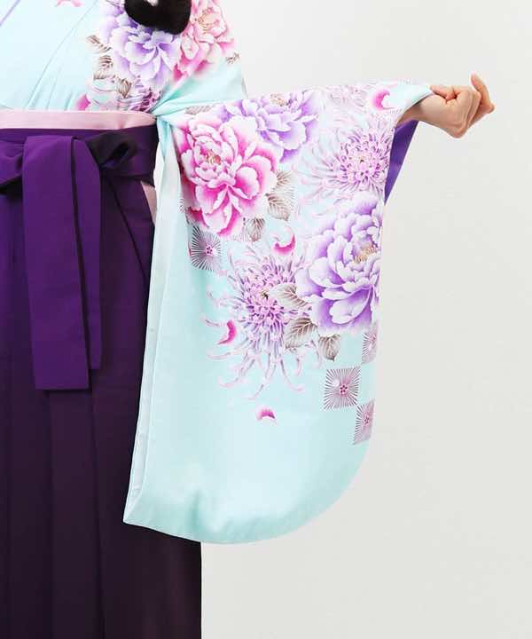 卒業式袴レンタル | 牡丹と菊の空模様