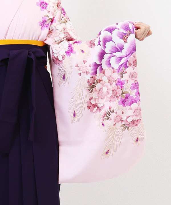 卒業式袴レンタル | ピンクの春フラワーズ