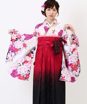 卒業式袴 | 百花舞と紅霞桜