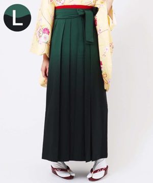 袴(単品) | 緑暈し Lサイズ