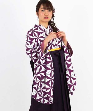 卒業式袴 | アサノハ パープル 濃紫袴